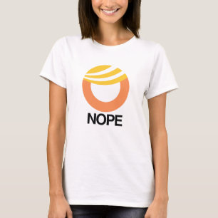 TRUMFSYMBOL - NOPE -- Anti-Trumf design - T-shirt