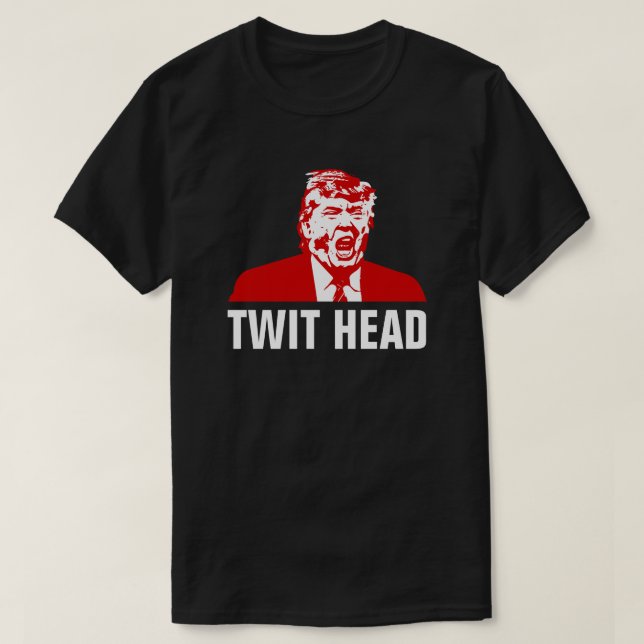 TrumfT-tröja: TWITHUVUD T-shirt (Design framsida)