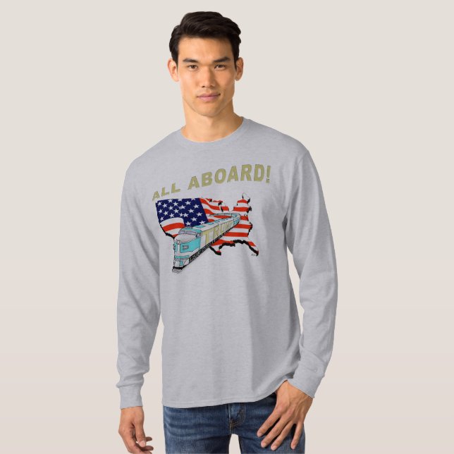 Trumftåg Tee Shirt (Hel framsida)