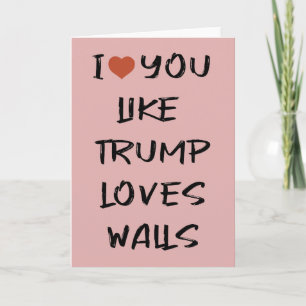Trumfväggvalentin Helgkort