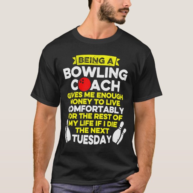 Trumling Coach nog Player Team Instruktör T Shirt (Framsida)