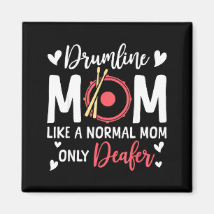 Trumlinje Mamma Som En Normal Mamma Trumfans Trumm Magnet