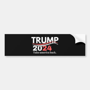 trumma 2024, trump 2024, avkastning, biden är inte bildekal