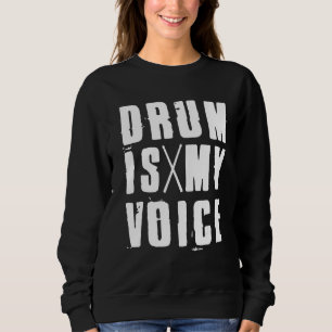 Trumma Är Min Röst Trumslagar För Slagverkare & T Shirt