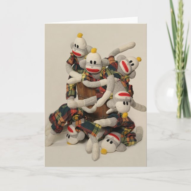 Trumma av tomma apor kort (Framsida)