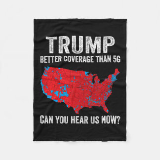 Trumma bättre täckning än 5 g kan du höra oss nu fleecefilt