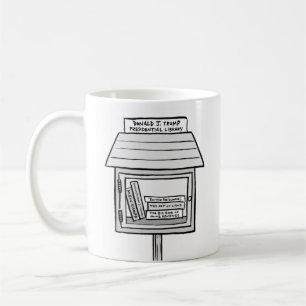 Trumma Bibliotek mugg