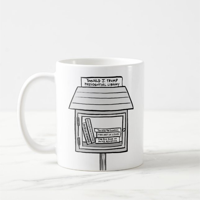 Trumma Bibliotek mugg (Vänster)