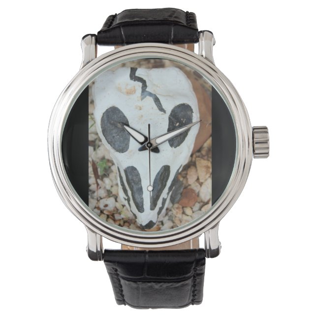 Trumma del muerte head watch armbandsur (Framsida)