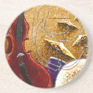 Trumma den bas- drinkkustfartyget "för n" underlägg