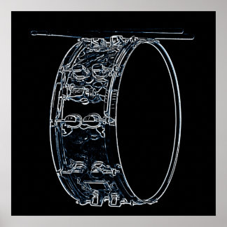 Trumma eller Drummer Poster