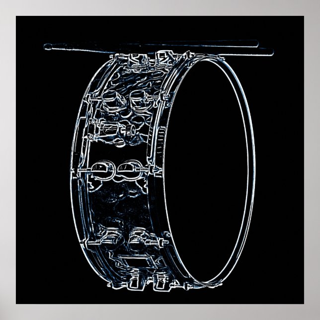 Trumma eller Drummer Poster (Framsidan)