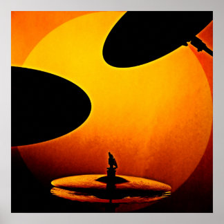 Trumma eller Drummer Poster