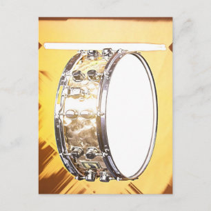 Trumma eller Drummer-vykort Vykort