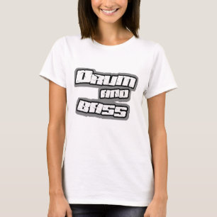 TRUMMA flickaDnB för n den BAS- djungeln bästa T-shirt