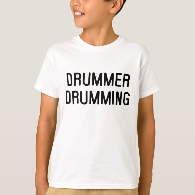 Trumma för handelsresande t-shirt (Framsida)