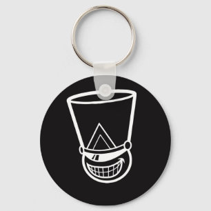 Trumma ha som huvudämne Keychain Nyckelring
