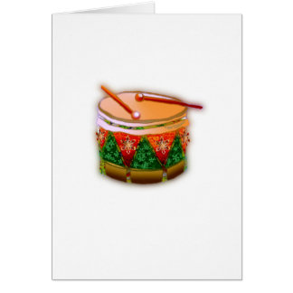 trumma hälsningskort