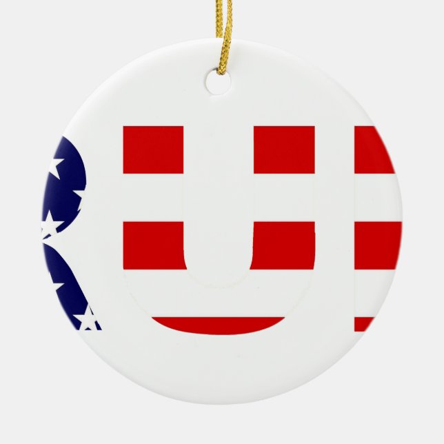 trumma julgransprydnad keramik (Framsidan)