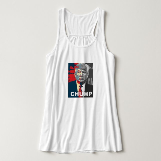 Trumma Kampanj | Chump Muscle Tank Linne Med Racerback (Design framsida)