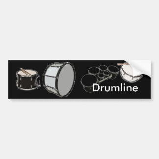 Trumma kår - marschmusikband - Drumline Bildekal