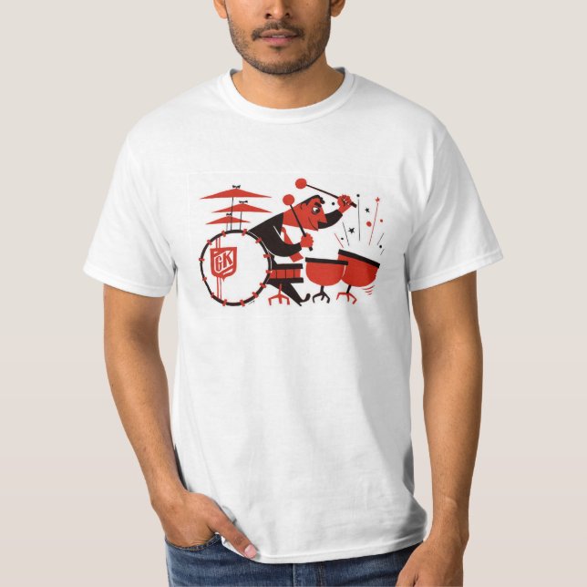 Trumma kungutslagsplatsen t-shirt (Framsida)