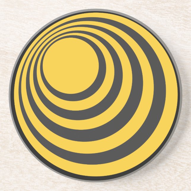 Trumma kustfartyget underlägg sandsten (Framsidan)