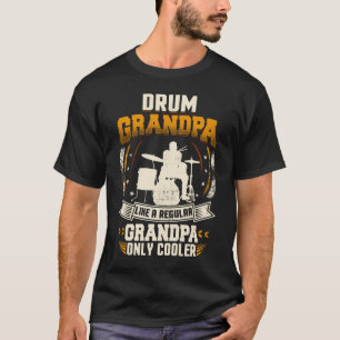 Trumma kylaren för morfarstamgästmorfadern endas t shirt