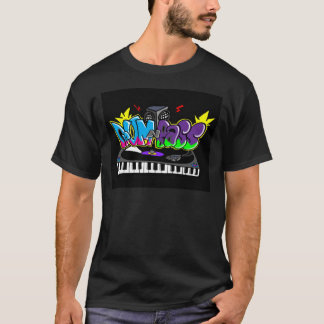 Trumma och bas- grafitti tee shirt