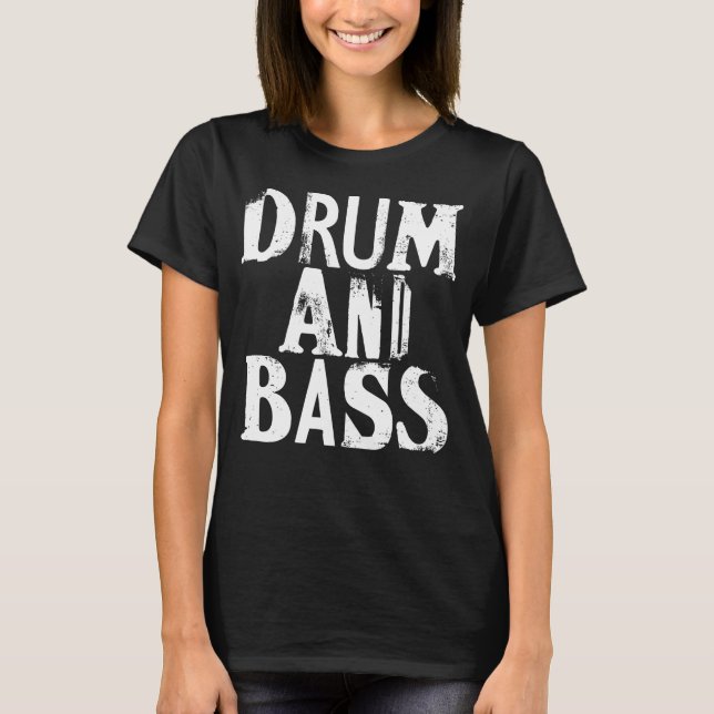 Trumma och Bas T Shirt (Framsida)