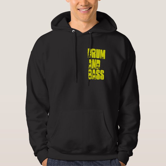 trumma, och, basen hoodie (Framsida)