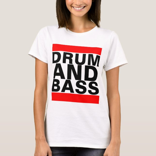 Trumma och basen t-shirt (Framsida)