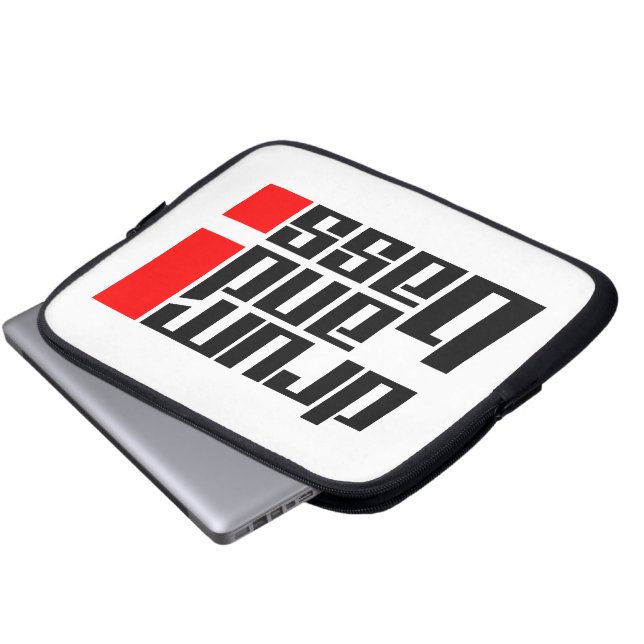 Trumma och den bas- laptop sleeve (Framre botten)