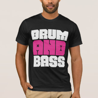 Trumma och den bas- musikT-tröja T-shirt