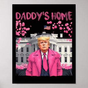 Trumma president igen Pappor Home Ta Amerika Ck Poster