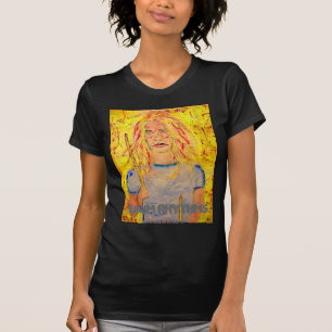 trumma rytmhandelsresandeflickan t shirt