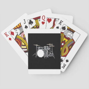 "Trumma sats 2" designgåvor och produkter Casinokort
