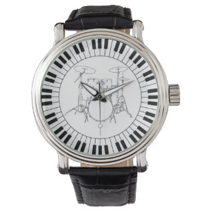 Trumma satsklockan armbandsur