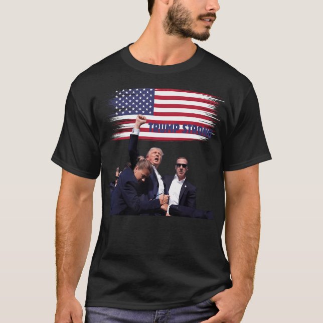Trumma starka fästen i Luft T Shirt (Framsida)