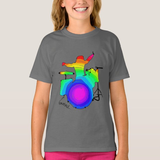 trumma t-shirt (Framsida)