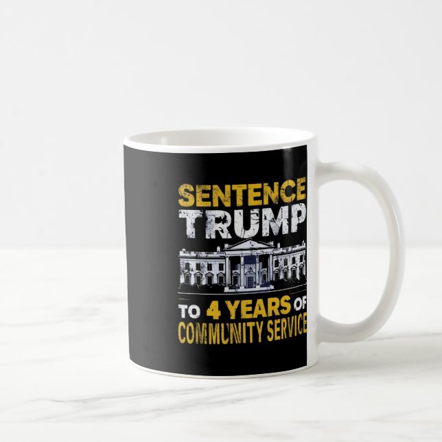 Trumma till 4 år av gemenskapsservice 8 kaffemugg (Höger)