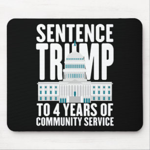 Trumma till 4 års gemenskapsservice Pro Trump Musmatta