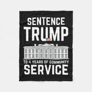 Trumma till 4 års tjänstgöring inom gemenskapen 5 fleecefilt