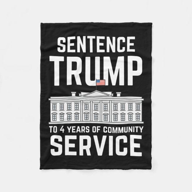 Trumma till 4 års tjänstgöring inom gemenskapen 5 fleecefilt (Framsidan)