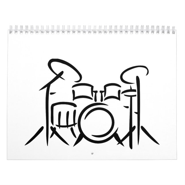 Trumma uppsättningen kalender (Omslag)