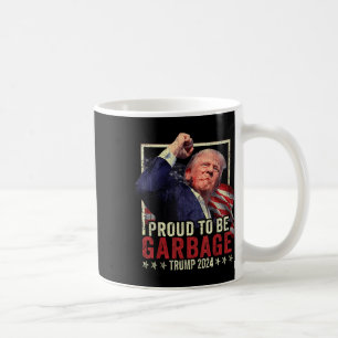 Trumman 2024 som stolt ska vara Sopor-trumpens pre Kaffemugg