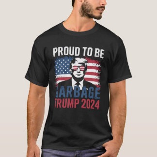 Trumman 2024 Valet som ska bli Sopor-rösttrumpan T Shirt