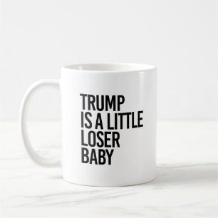 Trumman är lite förlorare baby kaffemugg