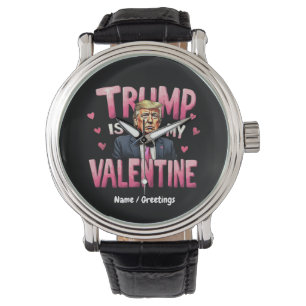 Trumman är min hjärtans rovhjärtans dag. armbandsur
