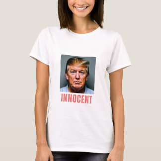 Trumman är oskyldiga kvinnors t shirt